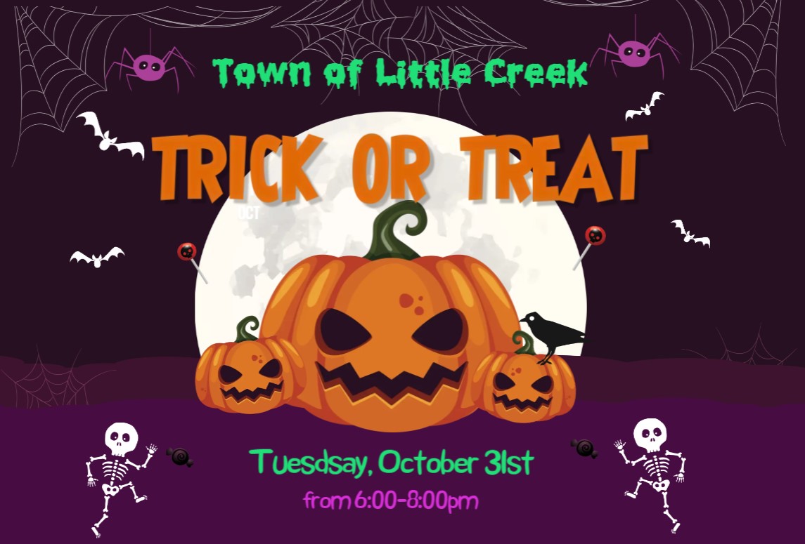 Trick or Treat Oct 31 6-8pm
