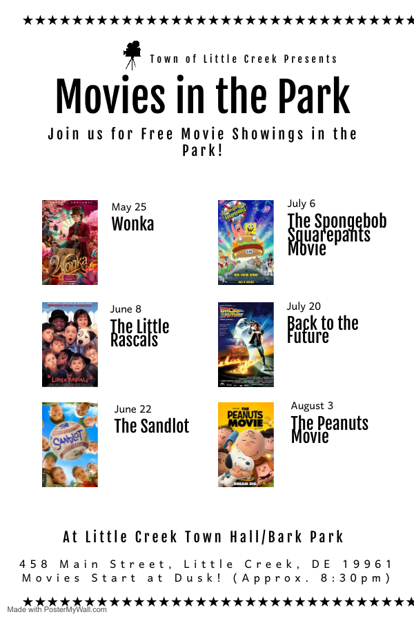 Summer 2024 Movies in the Park